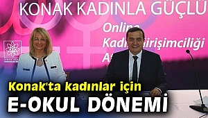Konak'ta kadınlar için e-okul dönemi