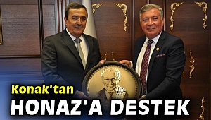 Konak’tan Honaz’a destek
