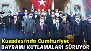 Kuşadası'nda Cumhuriyet Bayramı kutlamaları sürüyor
