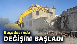 Kuşadası'nda tariş arazisinde değişim için çalışmalar başladı!