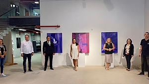 “Pandemi” adlı resim sergisi açtı