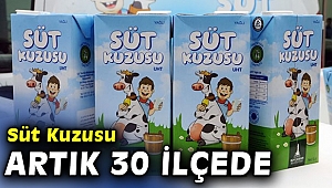 Süt Kuzusu projesine 30 ilçe katıldı!
