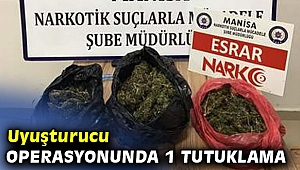 Uyuşturucu operasyonunda 1 tutuklama