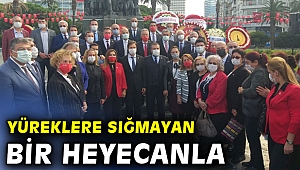 Yücel, 'Yürekle sığmayan bir heyecanla'