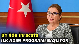 81 İlde İhracata İlk Adım Programı başlıyor