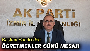AK Partili Kerem Ali Sürekli’den Öğretmenler Günü mesajı