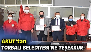 AKUT’tan Torbalı Belediyesi’ne teşekkür