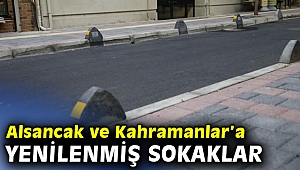 Alsancak ve Kahramanlar’a yenilenmiş sokaklar