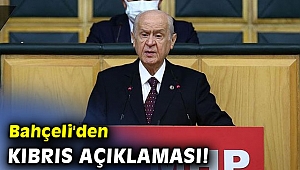 Bahçeli'den Kıbrıs açıklaması!