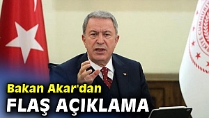Bakan Akar'dan flaş açıklama! Bu sorunun askeri bir çözümü yok