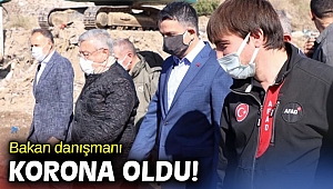 Bakan danışmanı Arif Barata korona oldu!