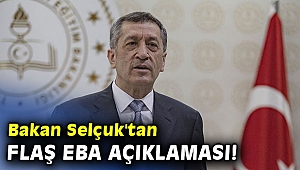 Bakan Selçuk'tan flaş EBA açıklaması!