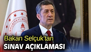 Bakan Selçuk'tan sınav açıklaması!