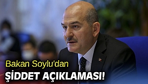 Bakan Soylu'dan şiddet açıklaması! 