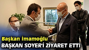 Başkan İmamoğlu, Başkan Soyer'i ziyaret etti