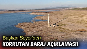 Başkan Soyer 'Çok ciddi bir şekilde İzmir kuraklığa gidiyor'