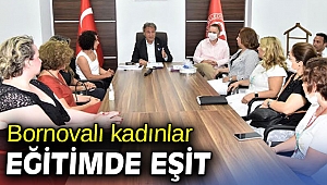 Bornovalı kadınlar eğitimde eşit
