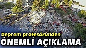 Deprem profesöründen önemli açıklama