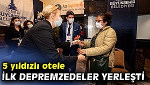 Depremzedeler Hilton'a yerleşti