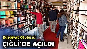 Edebiyat Otobüsü Kapılarını Çiğlili Okurlara Açtı