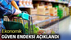 Ekonomik güven endeksi açıklandı