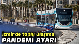 İzmir'de toplu ulaşıma pandemi değişikliği