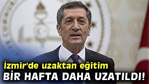 İzmir'de uzaktan eğitim bir hafta daha uzatıldı!