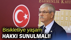 Kani Beko, 'Bisikletliye yaşam hakkı sunulmalı!'