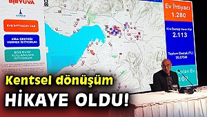 KENTSEL DÖNÜŞÜMDE ÖNCELİKLE YERLER DEĞİL RUHSATLI ALANLAR YIKILDI