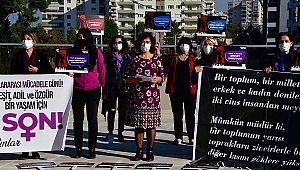 Narlıdere ‘şiddete’ karşı tek yürek!