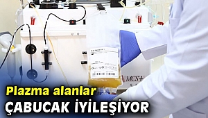 Plazma alanlar çabucak iyileşiyor