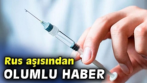 Rus aşısı yüzde 92 oranında etkili