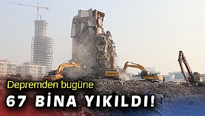 71 binadan 67'sinin yıkımı tamamlandı