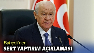 Bahçeli'den sert yaptırım açıklaması