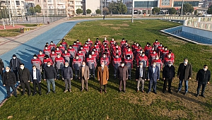 BAŞKAN KARAKAYALI İŞÇİLERLE BULUŞTU