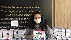 BAŞKAN SANDAL’DAN BAYSEM’Lİ ÖĞRENCİLERE SINAVLARA HAZIRLIK KİTABI