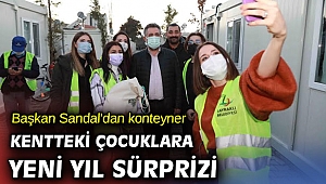 Başkan Sandal'dan yeni yıl sürprizi