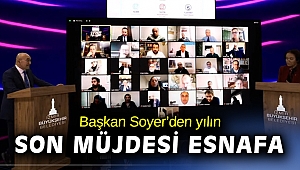 Başkan Soyer’den esnafa yılsonu müjdesi