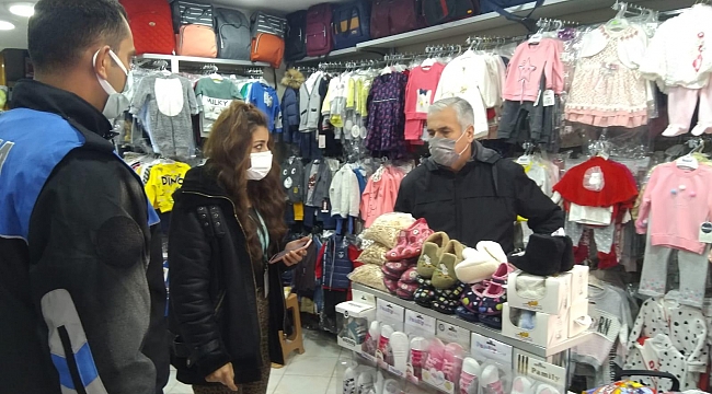 Bergama’da işyerlerine Koronavirüs denetimi