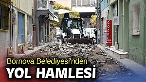 Bornova Belediyesi'nden yol hamlesi 