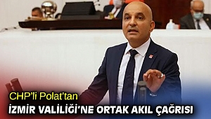 CHP’li Polat’tan İzmir Valiliği’ne ortak akıl çağrısı