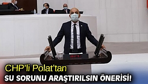 CHP’li Polat’tan su sorunu araştırılsın önerisi! 