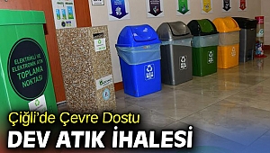 Çiğli’de Çevre Dostu Dev Atık İhalesi