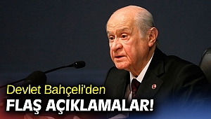 Devlet Bahçeli'den flaş açıklamalar! 