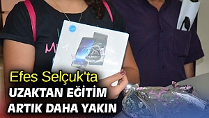 Efes Selçuk'ta uzaktan eğitim artık daha yakın