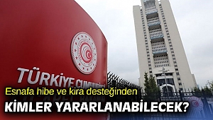Esnafa hibe ve kira desteğinden kimler yararlanabilecek?