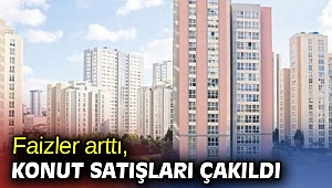 Faiz artışı konut satışlarını vurdu! 