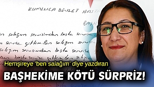 Hemşireye 500 kere 'ben salağım' diye yazdırmıştı, işine son verildi