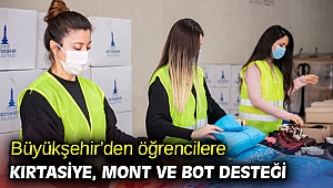 İBB’den öğrencilere kırtasiye, mont ve bot desteği