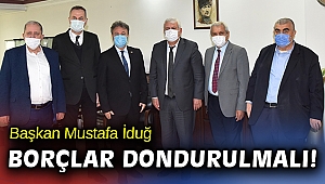 İduğ ve Mutlu, esnafın sorunları için buluştu